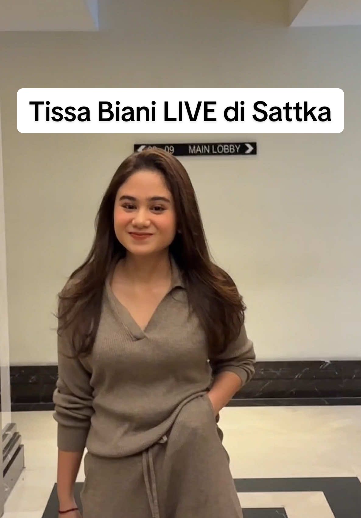 Tissa Biani live di Sattka! Join LIVE nya lagi banyak diskon✨ #sattka 