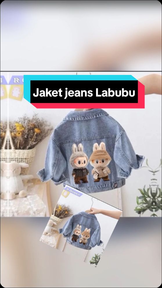 #fashionstyle #ootdfashion #fashionanakcowo #fashionanakcewe #jaketjeans #labubu 