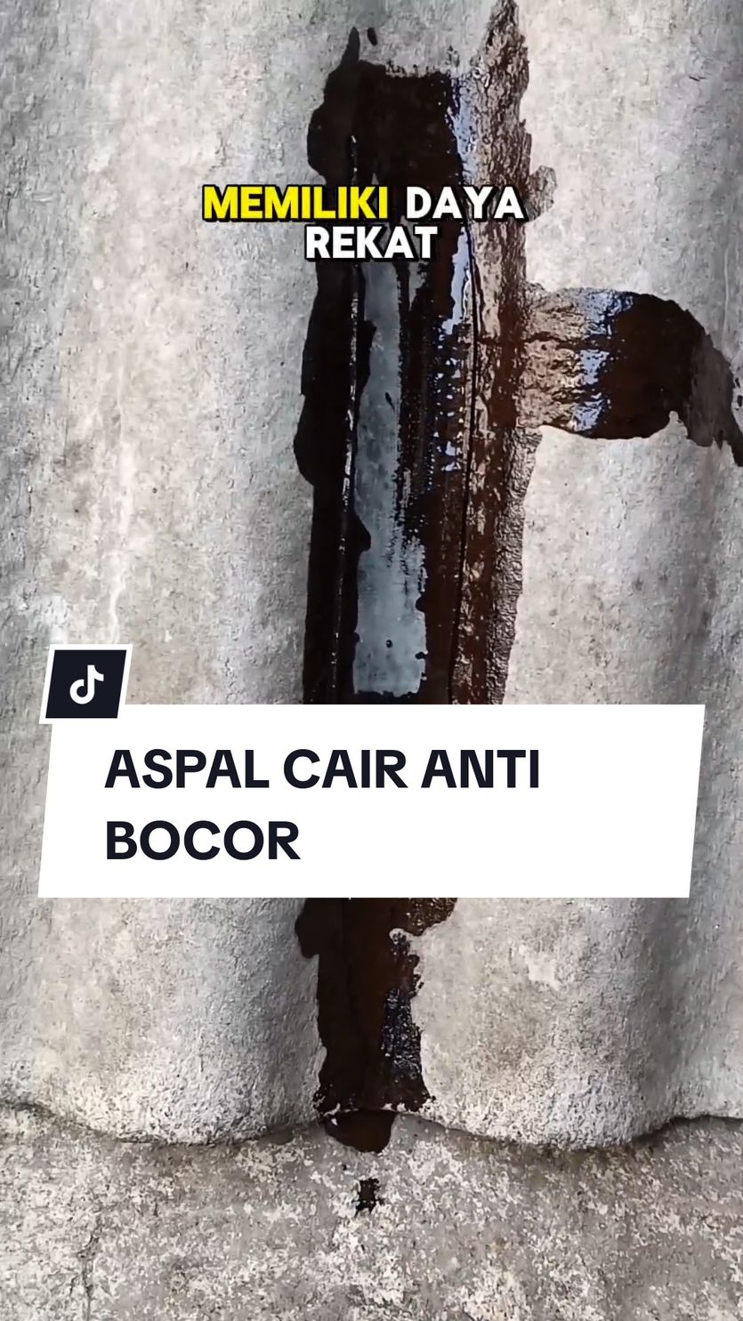 Membalas @listnet99 Aspal Cair anti bocor Aspal cair waterproof cat pelapis anti bocor #aspalcair #aspalcairantibocor #catpelapisantibocor #aspaljalan #shopmaster 