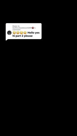 Replying to @GothiccGoddessASMR🔞 