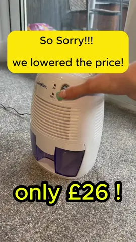 so handy to have this! #dehumidifier #TikTokMadeMeBuyIt #springsale 