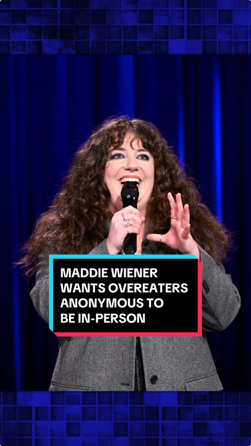 Maddie Wiener wants Overeaters Anonymous to be in-person 😭 #FallonTonight #TonightShow #MaddieWiener #StandUp 