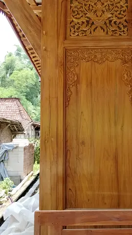 Rumah Limasan Jawa#fyp #viral?tiktok🥰 #rumahkayu #purwodadigrobogan #grobogan #jati #kusen #gebyok #rumahjati #mebel #viralvideos #rumahminimalis 