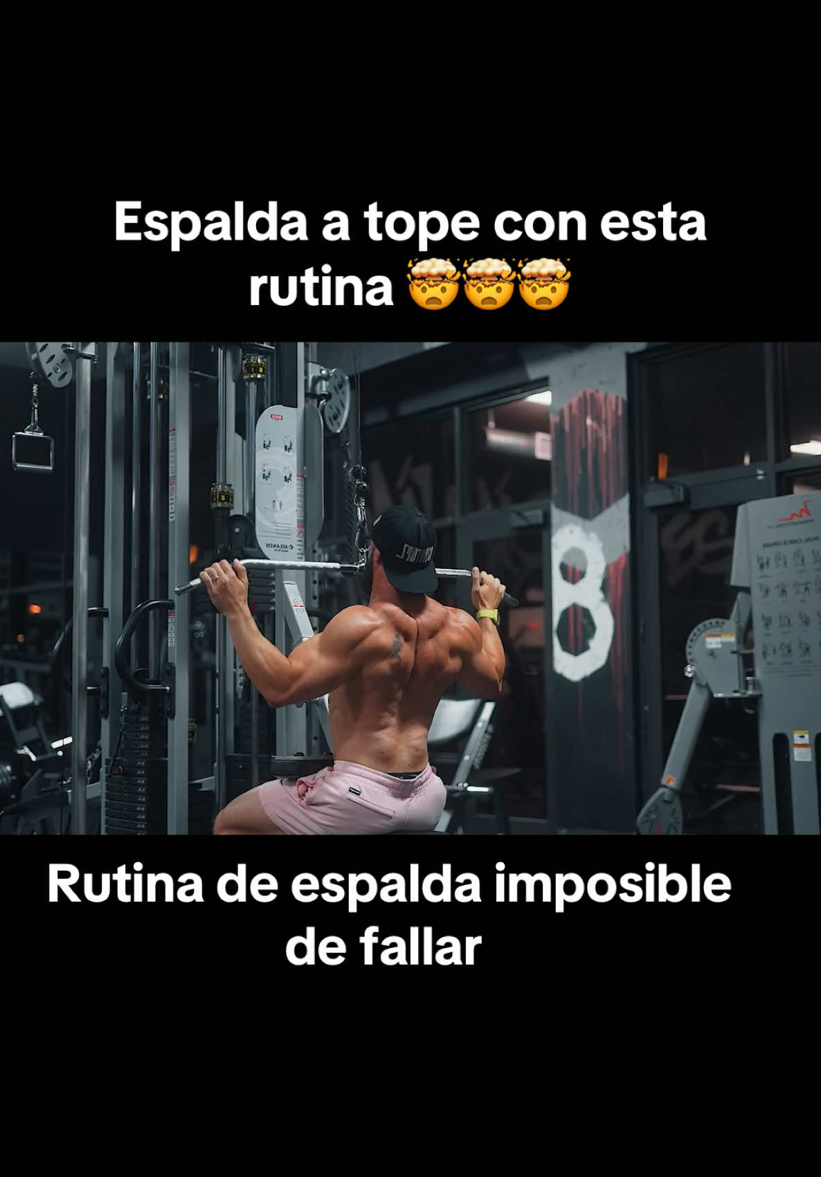 Rutina de espalda imposible de fallar #workout #rutinafitness #gym #rutina #entrenamiento #espalda #espaldaworkout #biceps #emilioborn #gymtopz @EmilioBorn 