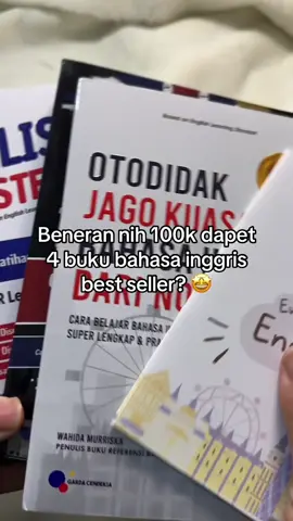 bukunya asli dapat 4 #rekomendasibuku #bukubahasainggris #belajarbahasainggris #bahasainggris #fyp 