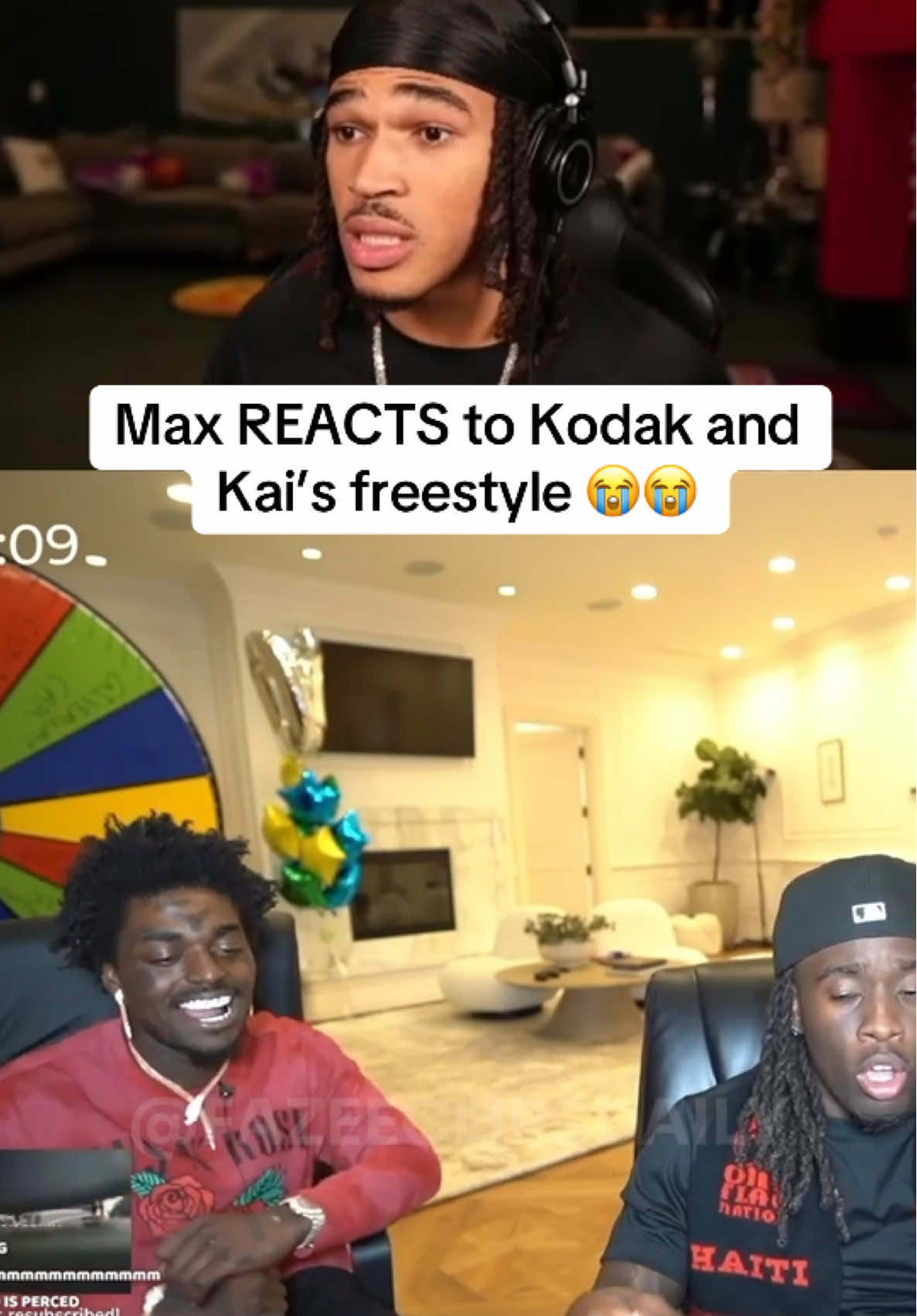 Max reacts to Kodak and Kais freestyle 😭😭 what was your favorite bar? #live #twitch #twitchclips #clipfarming #faze #plaqueboymax #kodakblack #freestyle #trending #fyp 