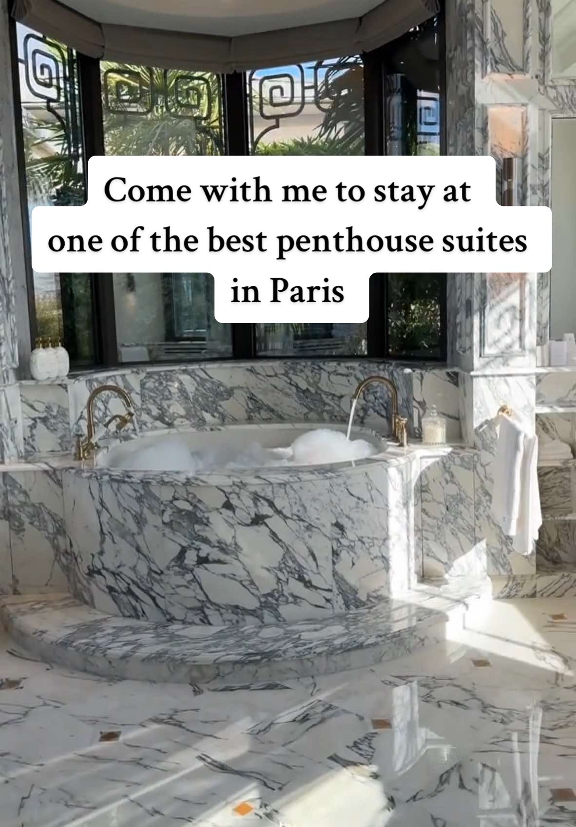 📍Belle Etoile Penthouse Suite in Le Meurice, Paris This is one of the best and most expensive penthouses in Paris and France. #tiktoktravel #fyp #luxurytravel