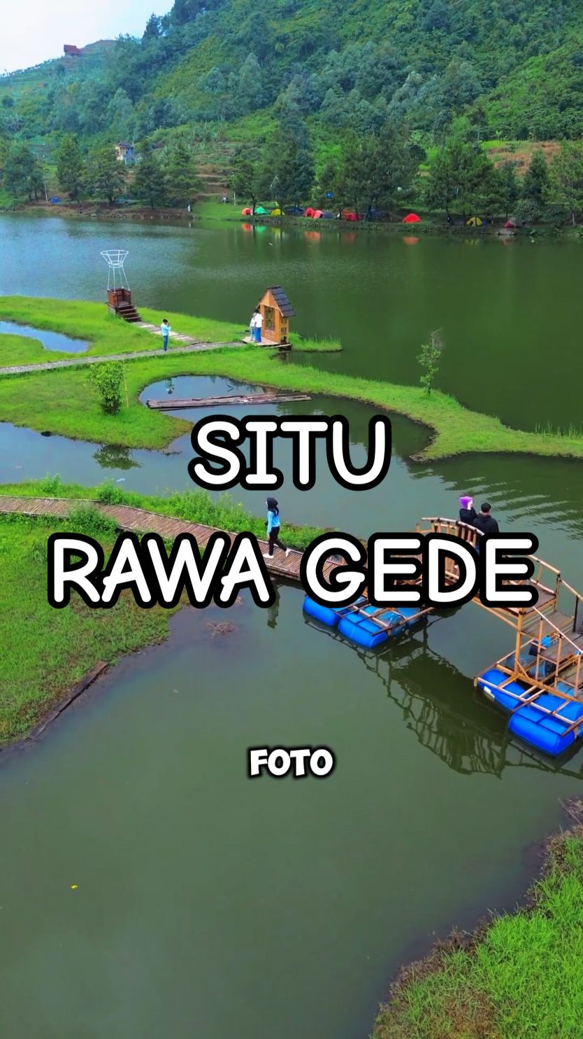 ternyata beginih pemandangan Situ rawa gede kalo di liat dari atas @siturawagede.id @kangbara_rawagede  #jonggol #siturawagede #drone #dron #dji #mini3 #djimini3 #bogor #sukamakmur #rawagedesukamakmur  @infobogor @infobogorterkini @infojonggol 