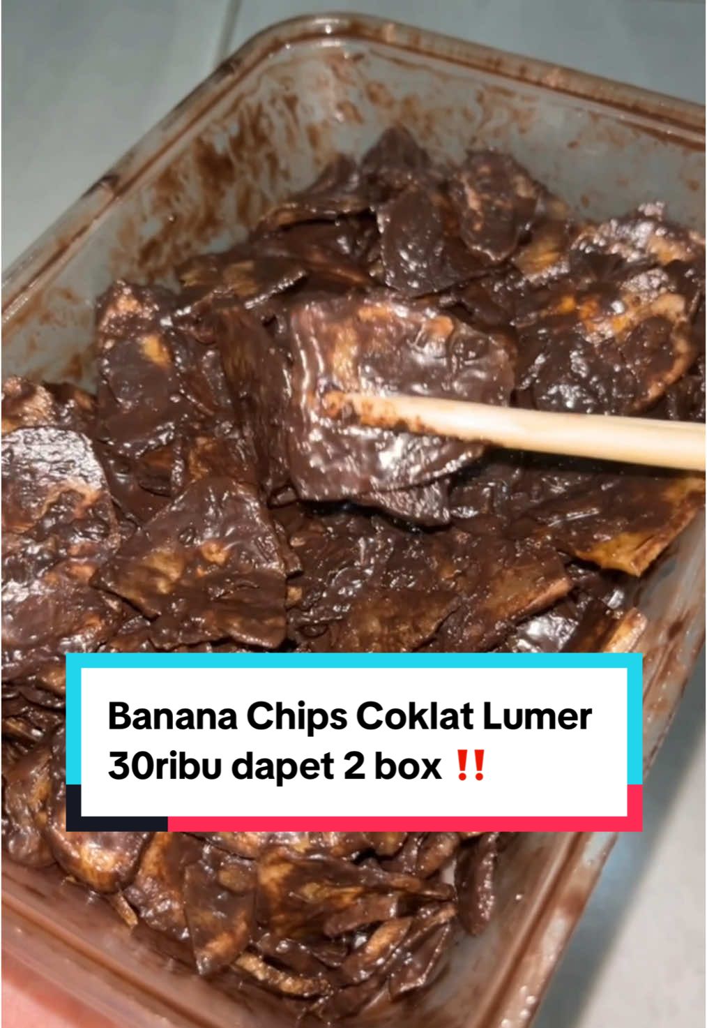 enak bgt pliss 😭 #bananachips #pisangcrispylumer #pisangcoklatlumer 