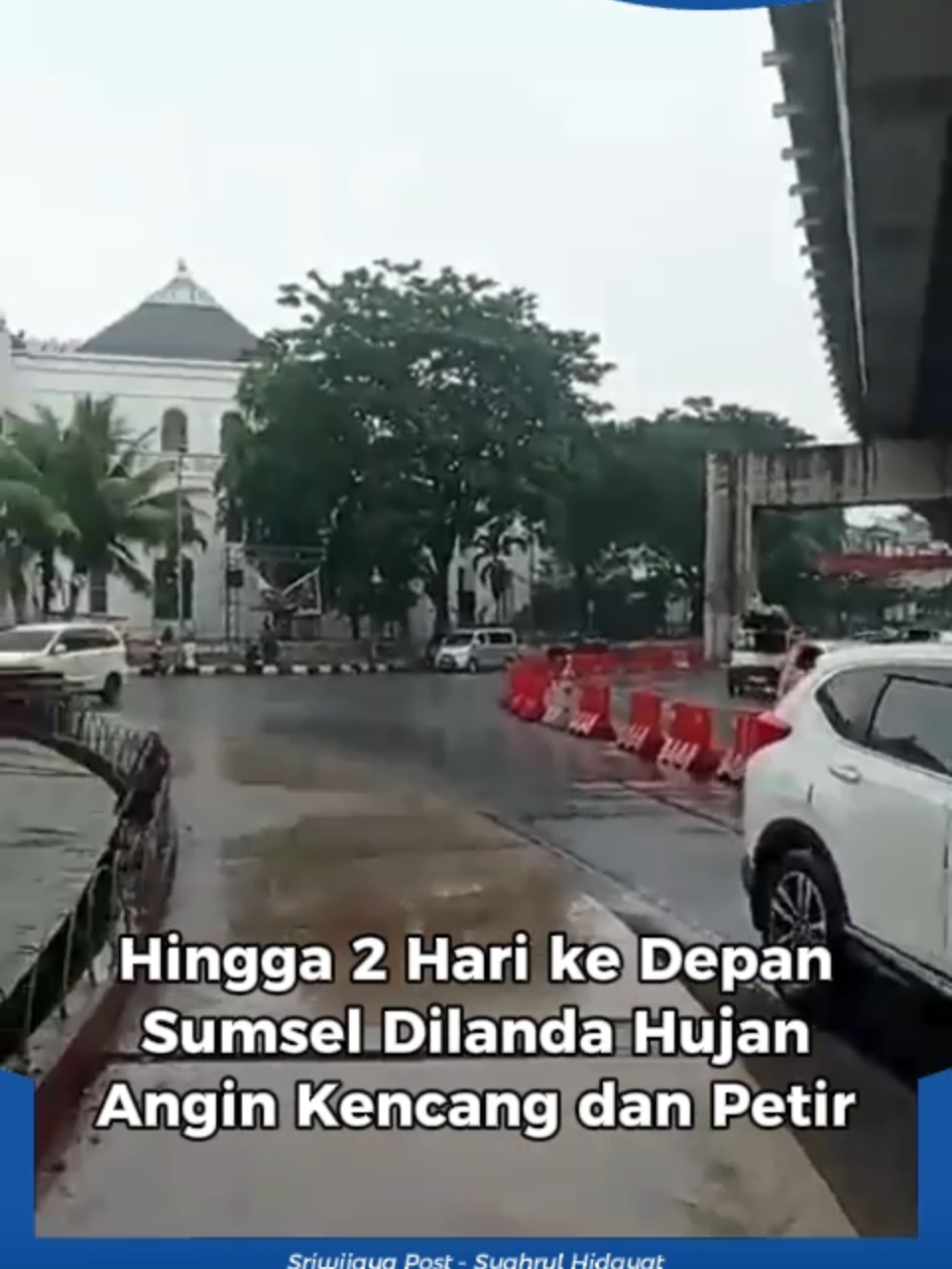 Hari Ini hingga 2 Hari ke Depan Sumsel Dilanda Hujan Deras Angin Kencang dan Petir #palembang #sumateraselatan #sumsel #matalokalmenjangkauindonesia