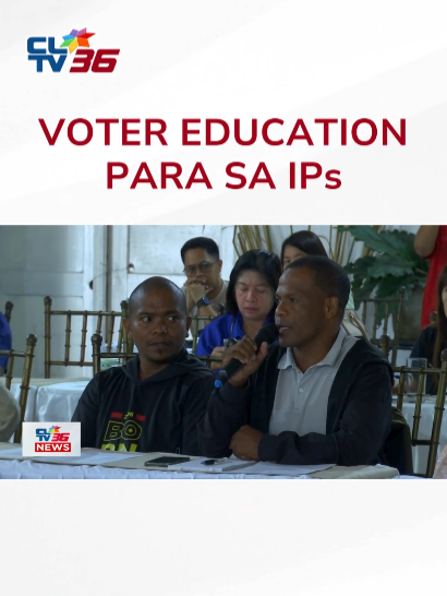 Layong mas paigtingin ng National Commission on Indigenous Peoples ang gabay sa tamang pagboto para sa mga IP. #indigenous #votered  #CLTV36News #CLTV36NewsDigital