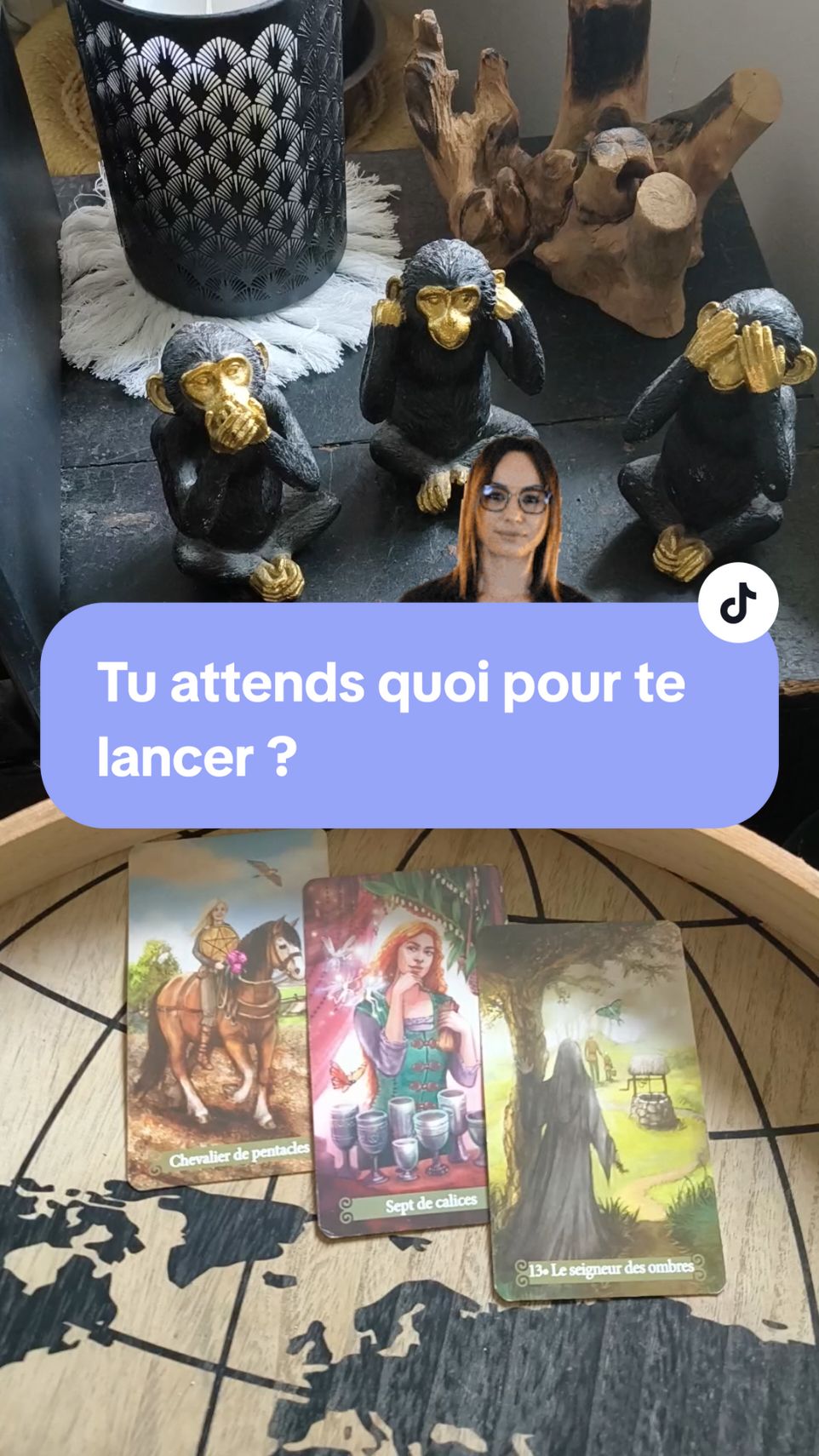 Message du jour, bonjour !.  Ce matin on nous parle de réalisation des souhaits par rapport à un projet pro ( immobilier,voyage ...) Sors de tes doutes et fonce et si tu as besoin d'aide pour y voir plus claire 😉 n'hésite pas à m'écrire  erialosvoyance@gmail.com  #investissementpersonnel #developpementpersonnel #devperso #projetpro #tiragedecarte #voyance #guidance #guidancedujour 