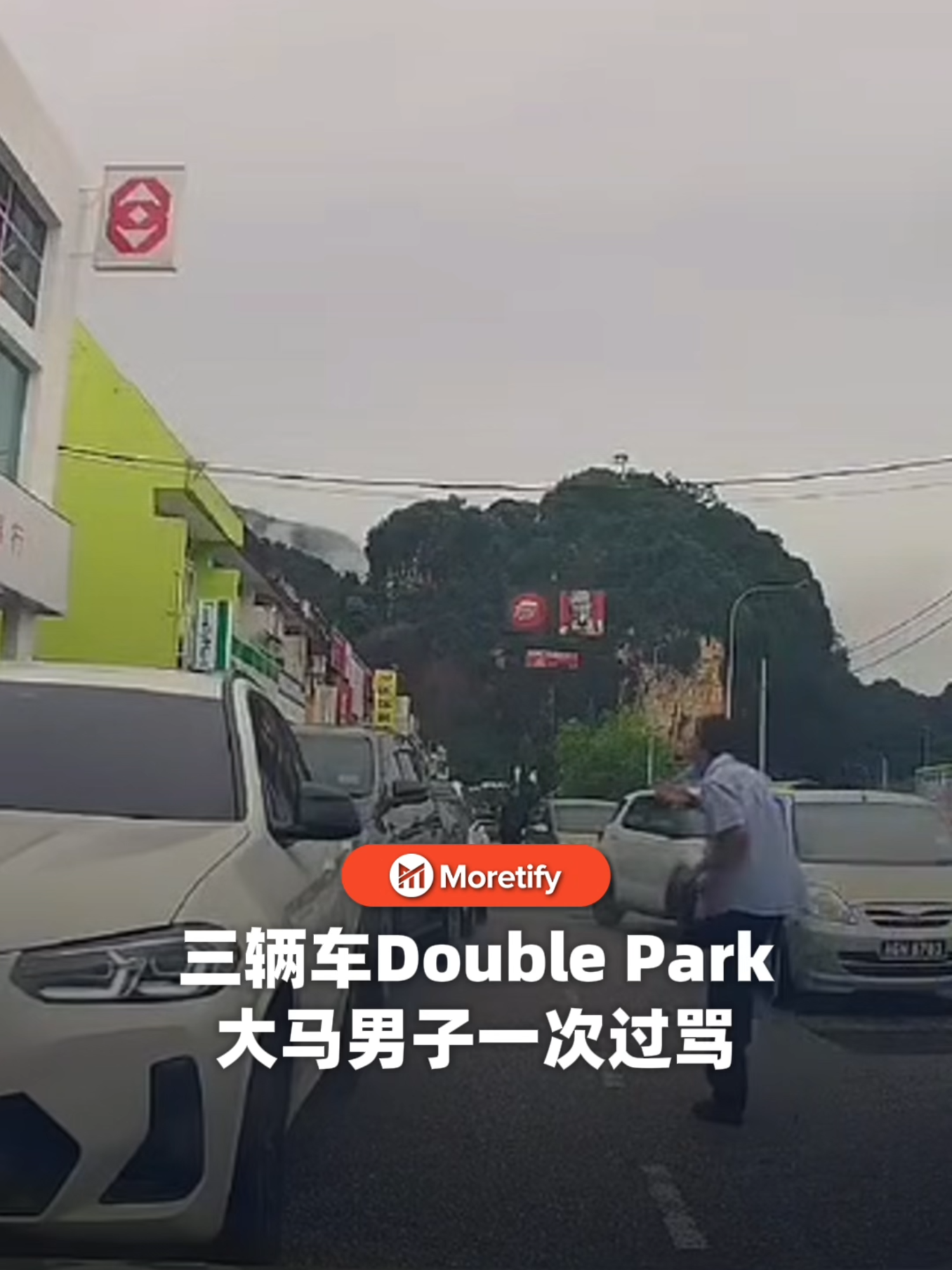 骂！该骂！ #doublepark #malaysia