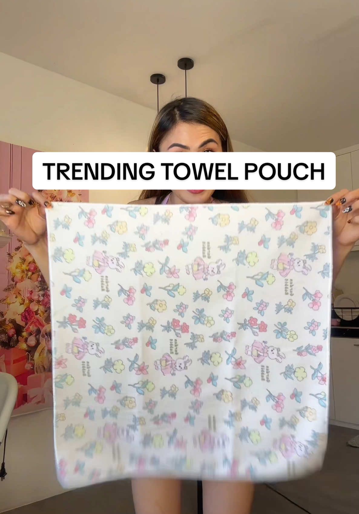 MAGIC NGA 😳 #magictowel #towelpouch #makeuppouch #pouch #towelbag #multifunctiontowel #trendingmagictowel 