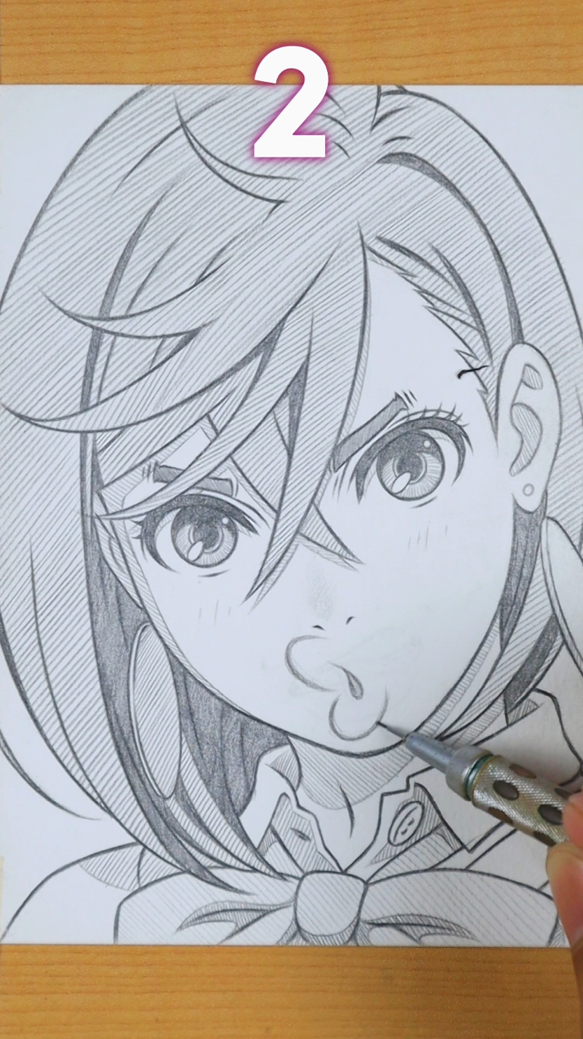 Which one is correct for Momo Ayase 😍 DANDADAN - AR Drawing Apps  #fyp  #drawing  #drawinganime  #art  #momoayase   #ayase  #dandadan   #dandadananime  #dandadanmanga 