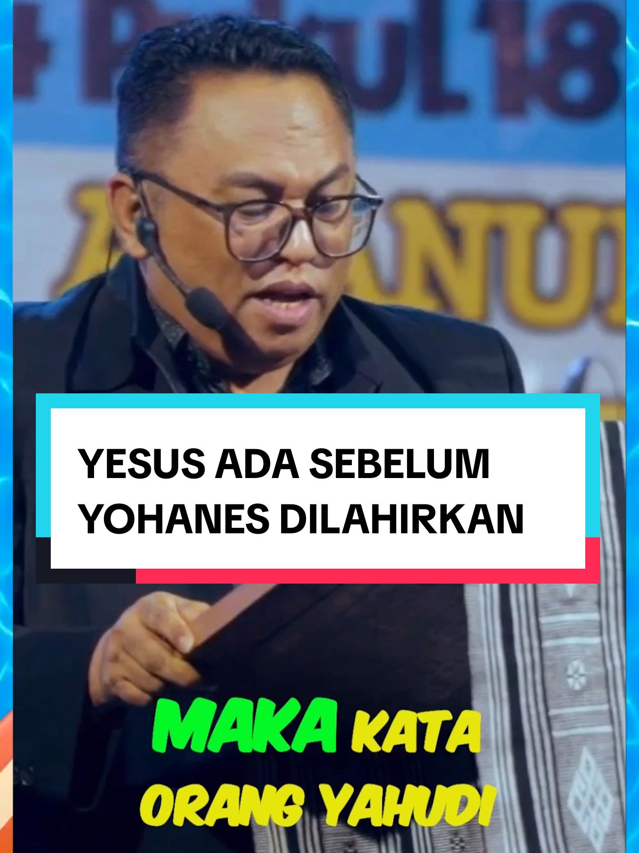 YESUS ADA SEBELUM YOHANES DILAHIRKAN #pdtesraalfredsoru #motivation #fyp 