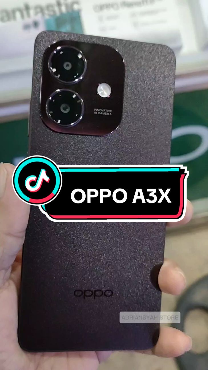 OPPO A3X ORIGINAL GARANSI RESMI 1 TAHUN#oppoa3x #oppoaseries #hpoppo #oppo #hpmurah #smartphone #promoguncang1111 