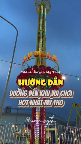 Hướng dẫn đường đến khu vui chơi hot nhất Mỹ Tho hiện nay @Chủ quán review #angiomytho #chuquanreview #mytho #khuvuichoi #hottrend #trochoi 