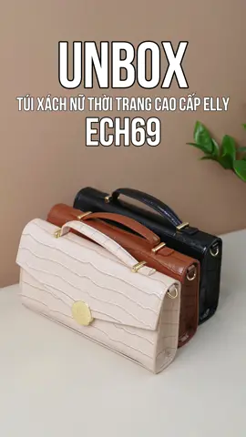 Túi clutch nữ thời trang ELLY- ECH69 là sự tái hiện mang tinh thần cộng hưởng giữa vẻ đẹp cổ điển và hiện đại. Dáng clutch thanh lịch với 3 bản màu đen, nâu, nude kết hợp trên nền chất liệu da mềm mại da vân sang trọng. Sản phẩm tinh giản mà cực kỳ nhã nhặn mang đến một cảm giác rất trang nhã, thanh lịch cho người dùng, không chỉ đẹp, mà còn ấn tượng với công năng tiện lợi. #elly #thoitrangelly #ellyvietnam #phukienelly #caocap #phukien #hanghieu #thoitrang #clutch #ECH69