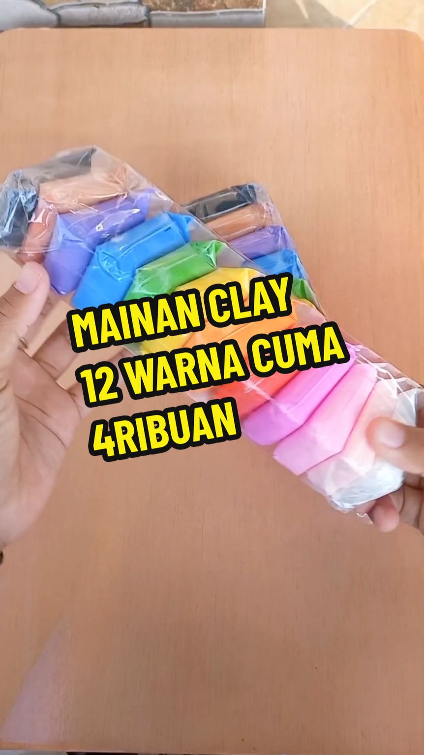 mainan clay cuma 4ribuan aja #mainanclay  #clay 