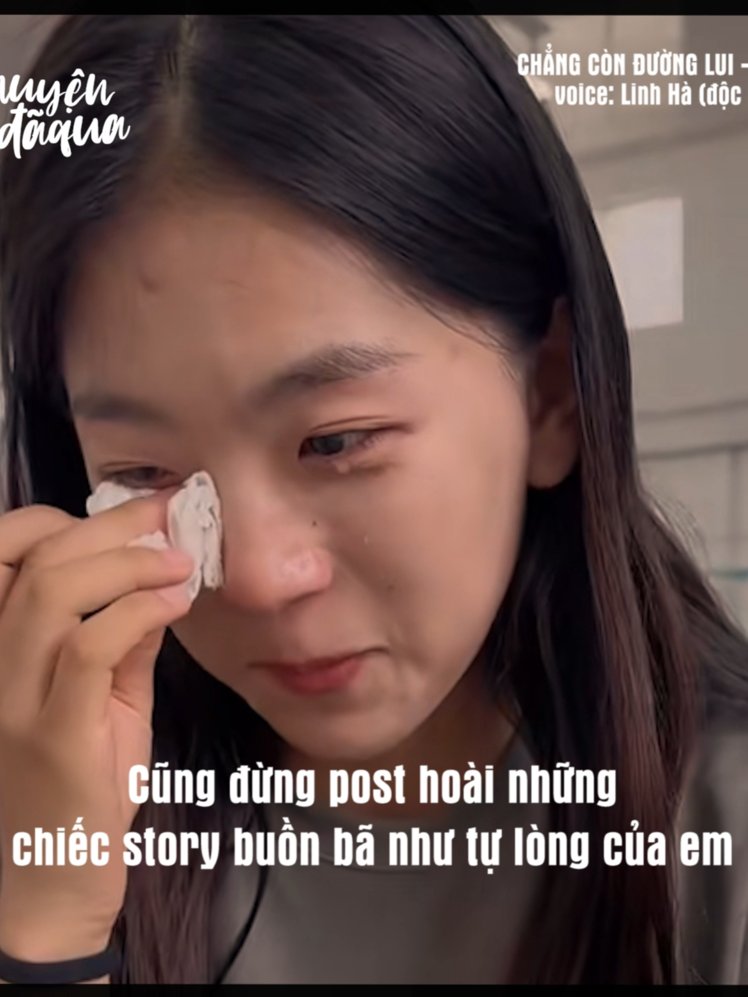 Em đừng share những dòng trạng thái hợp tâm trạng nữa. Cũng đừng post hoài những chiếc story buồn bã như tự lòng của em.. #changconduonglui #jinju #ccdq #tngroup