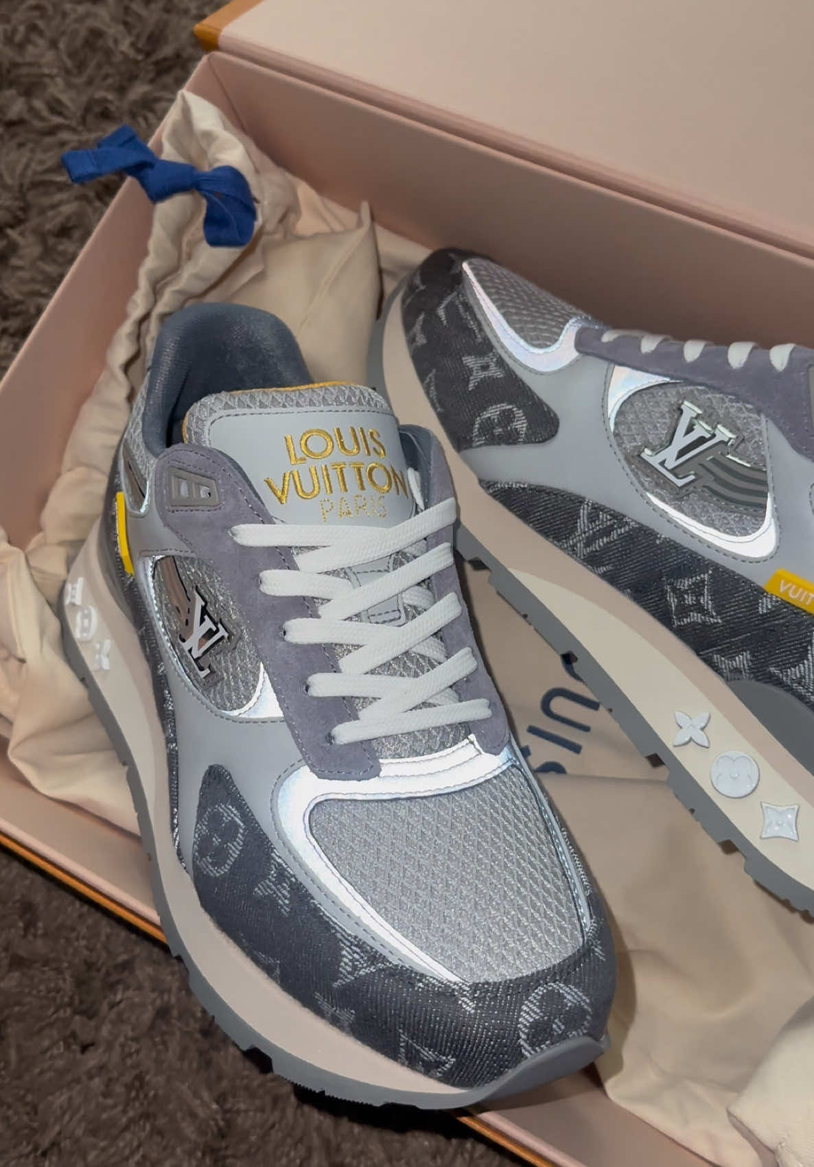 Louis Vuitton Run Away Trainers  #moneytalks #fyp 