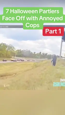 7 Halloween Partiers Face Off with Annoyed Cops #part6 #cops #copsoftiktok #police #policeofficer #lawenforcementcommunity #viral #flypシ #usa_tiktok #usa🇺🇸 #arrested #lawenforcement 
