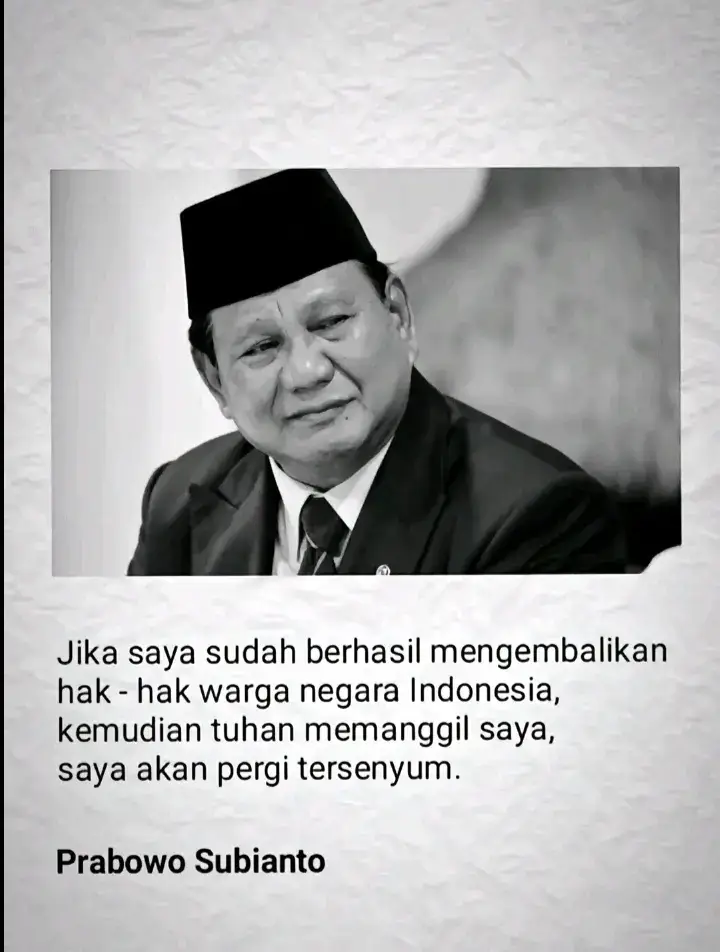 dari rakyat untuk rakyat, tolong hidup lebih lama pak🥺#gerindra #prabowo #prabowosubianto #tulus #rakyat 