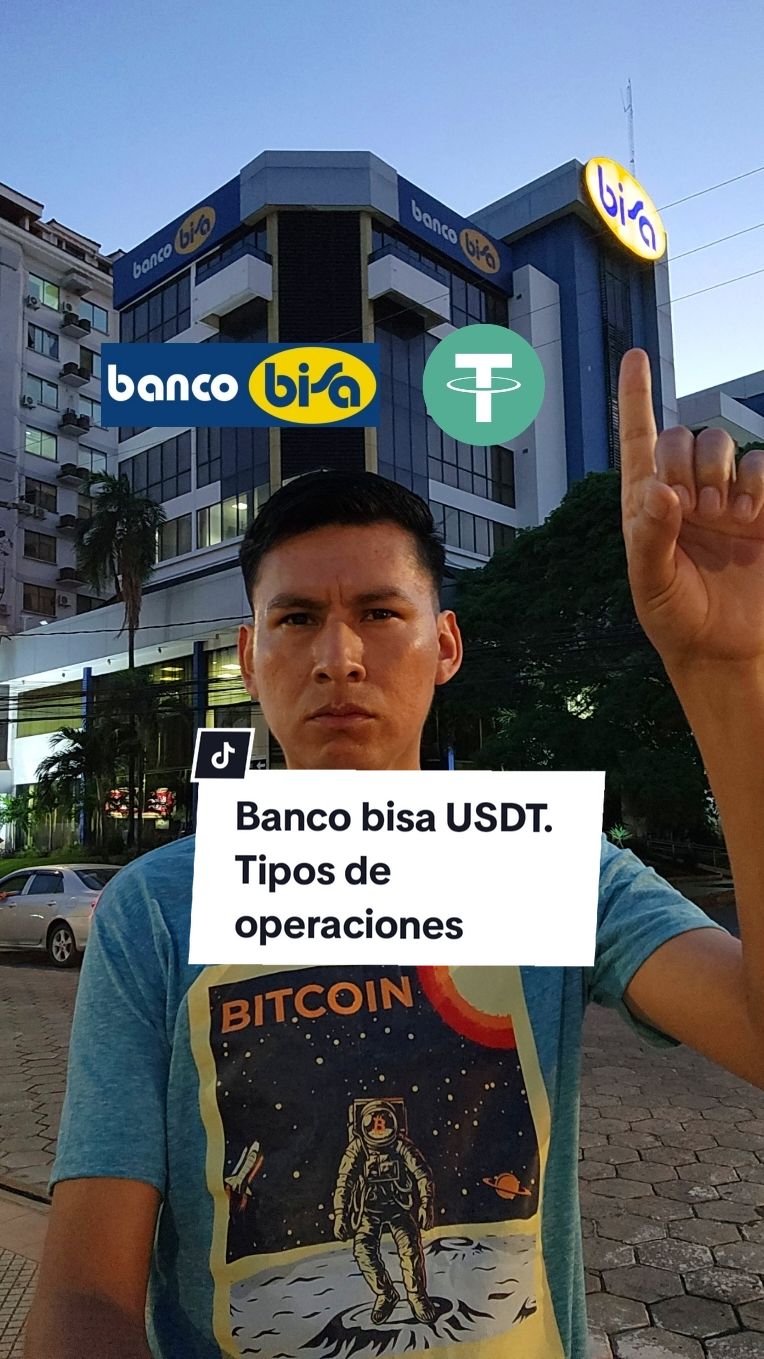 Estas son las operaciones que puedes realizar en el banco bisa con USDT, límites, comisiones y transferencias. Que opinas? te leo en los comentarios  Sígueme si quieres aprender de criptomonedas, tengo varios videos sobre este tema #criptomonedas #Bolivia #usdt #dinero #bancobisa #dolar #creatorsearchinsights @BancoBisa 