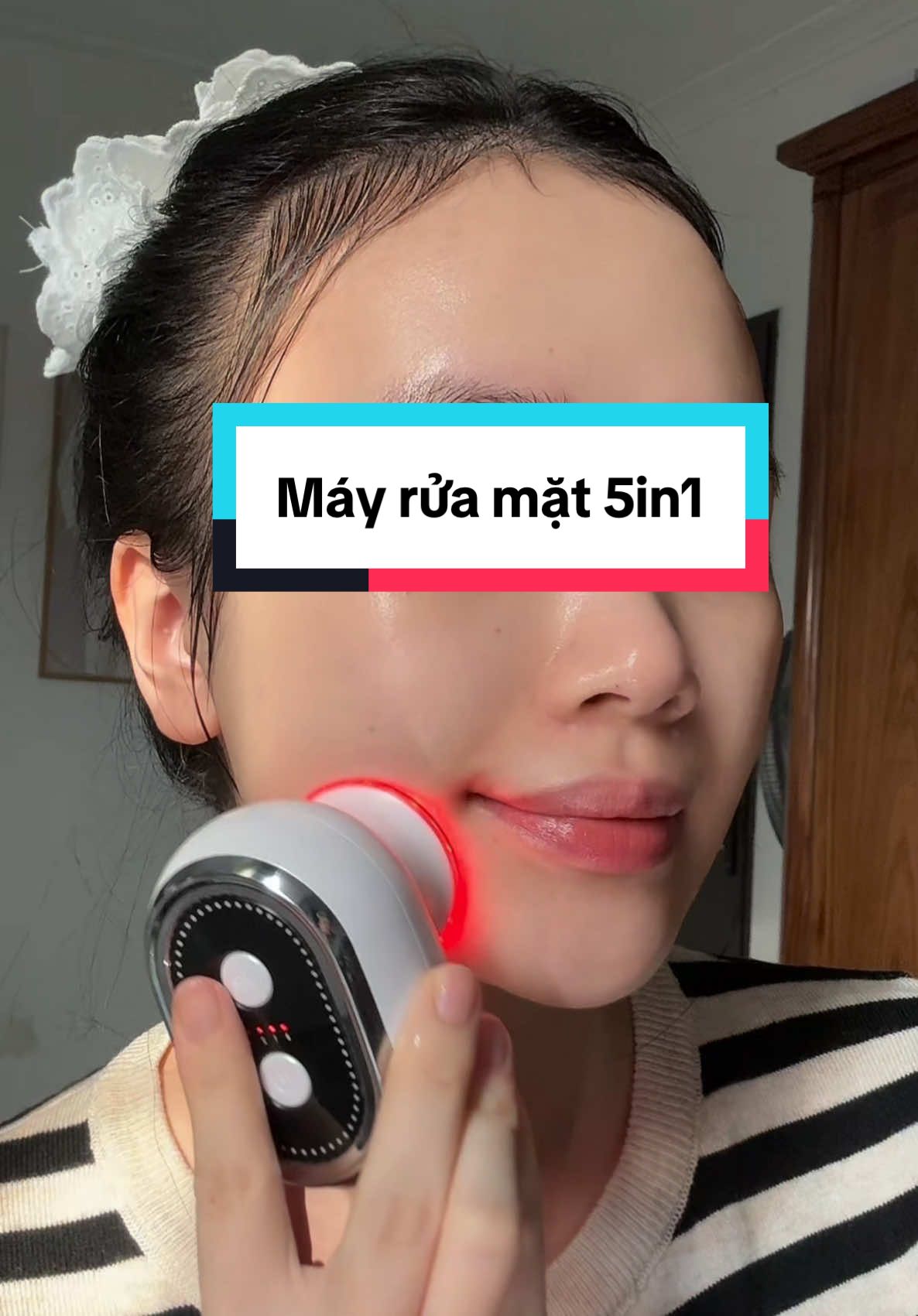 Spa tại gia mỗi ngày 🥰 #làmdẹpda #trẻhoáda #goclamdep #CôngNghệPhotonĐỏ #lokykin #ditinhchat 