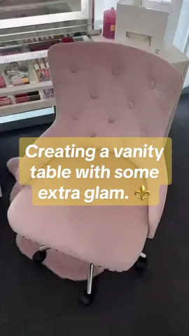 From IKEA to create the vanity ⬇️ 2 x Ikea Alex 5 drawer units 1 x Komplement glass shelf ( 75cm x 58cm ) 1 x Komplement white pull out shelf (75cm x 58cm ) ⚠️ We love the look this gives but would highly suggest reinforcing the strength of the shelf connections to your drawers. Especially if placing a heavy mirror on top 💪 We have just set up here for display purposes. FROM US ON OUR WEBSITE ⬇️ The best part - Our drawer inserts in size LARGE fit the pull out shelf like a dream We used in size LARGE 1 x VC GRID TRAY 1 x VC DISPLAY TRAY LONG ROWS  Shelf size 75cm x 58cm ** If you used the 100cm x 58cm shelf you could fix 3 of our large sized drawer inserts on the shelf 💥  We also added from us  - VC HALO MIRROR - VC TISSUE CADDY - 1 x XL MAKEUP BRUSH HOLDER - 2 x VC BEAUTY BLENDER BOX  - VC Pink Vanity Chair - mixture of acrylic inserts in the Ikea Alex drawers  Shopping link on our Tiktok page ❤️ 🇦🇺 Perth Pick Up welcome 🌍 world wide shipping. 💰 Afterpay and Zippay available . #makeupstorage #beautyroom #vanity #vanitystorage #acrylicmakeupstorage #beautyroomstorage #vanitytable #beautyroominspo #vanities #vanitytable #makeupmirror #makeuporganizer #cosmetics #cosmeticstorage #beauty #lipgloss #lipstickstorage #palettes #alexdrawers #makeupstorageau #makeuporganiser #beautystorage #beautyroom #lipstickholder #lipstickstorage #lipglossholder #fyp #foryou #foryoupage 