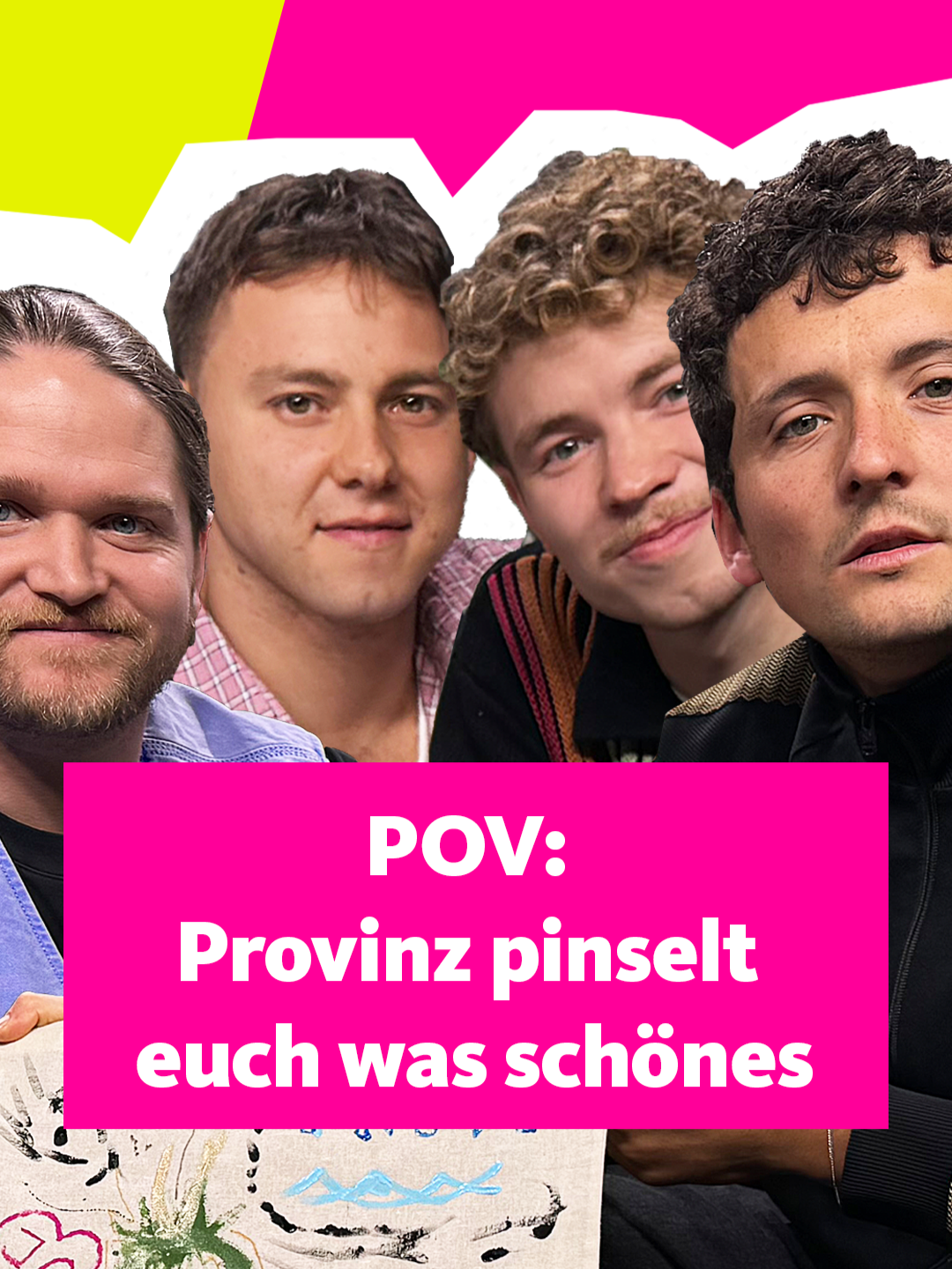 1LIVE Krone + Provinz = 🩷 @provinzmusik haben im Krone Atelier einen Beutel gestaltet, den ihr gewinnen könnt. Kommentiert dafür einfach euren Lieblingssong der Jungs! #krone24 #1LIVE