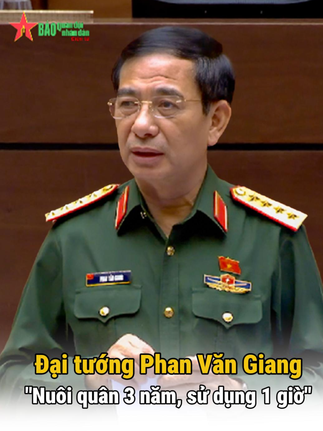 Đại tướng Phan Văn Giang: 