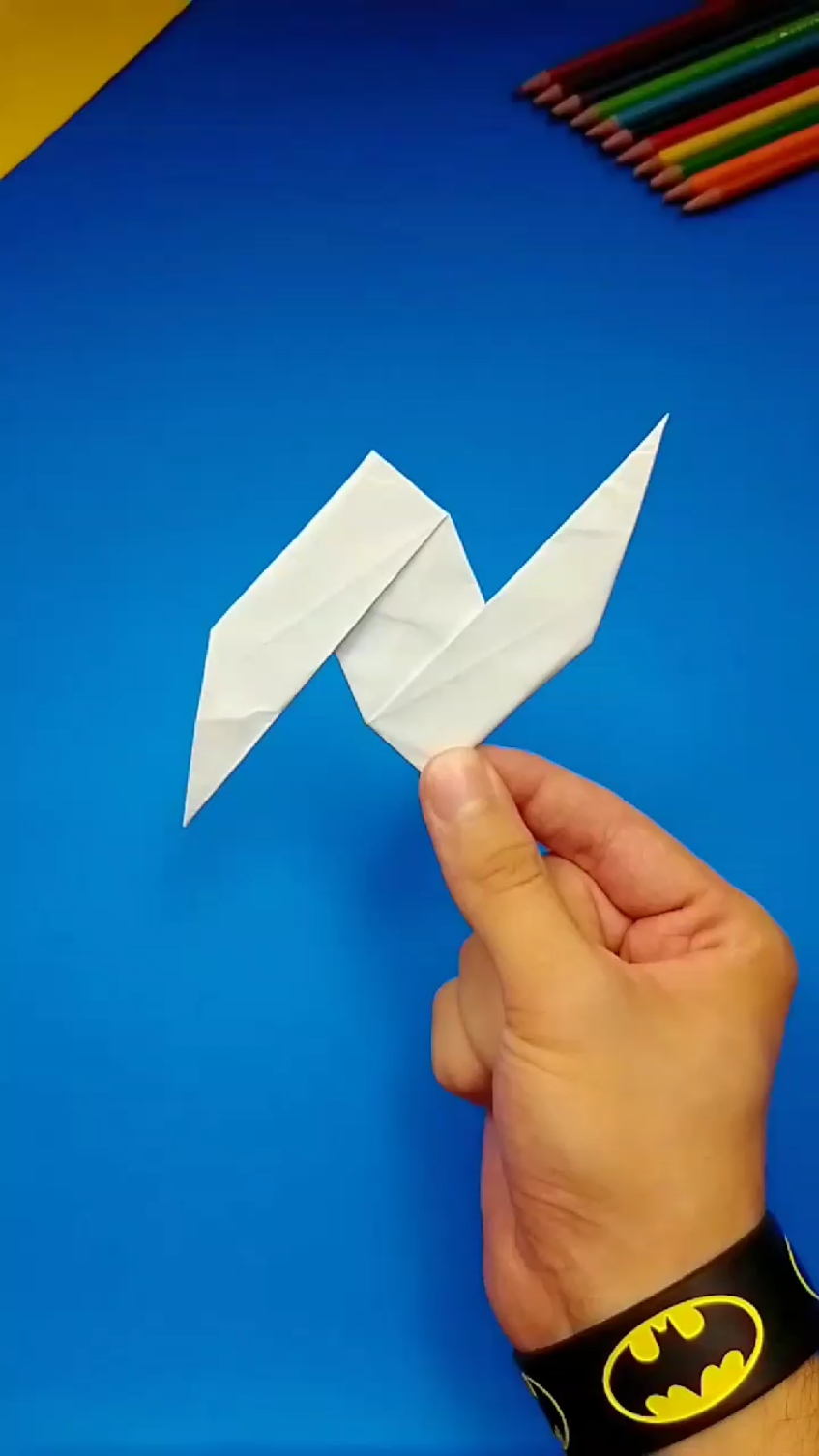 نينجا ستار ( Boomerang ) | how to make paper boomerang, how to make paper ninja star  #origami  #ninja  #star  #DIY  #tutorial  #toys  #boomerang  #craft  #homemade  #papercraft 