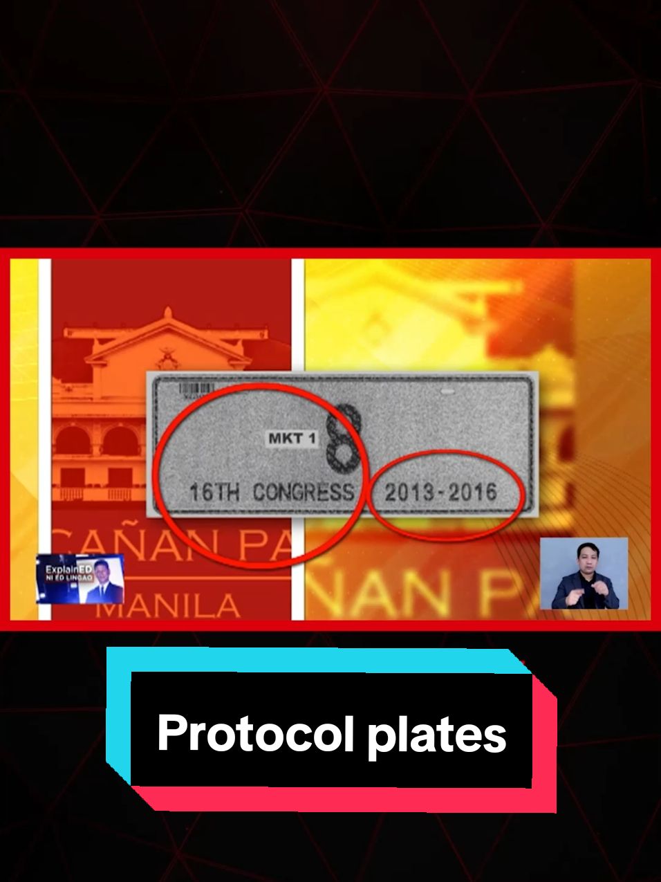 Sa matagal na panahon, naabuso ang protocol plates ng mga naghaharian sa kalsada. #NewsExplainED #FrontlinePilipinas #News5 #NewsPH #BreakingNewsPH 