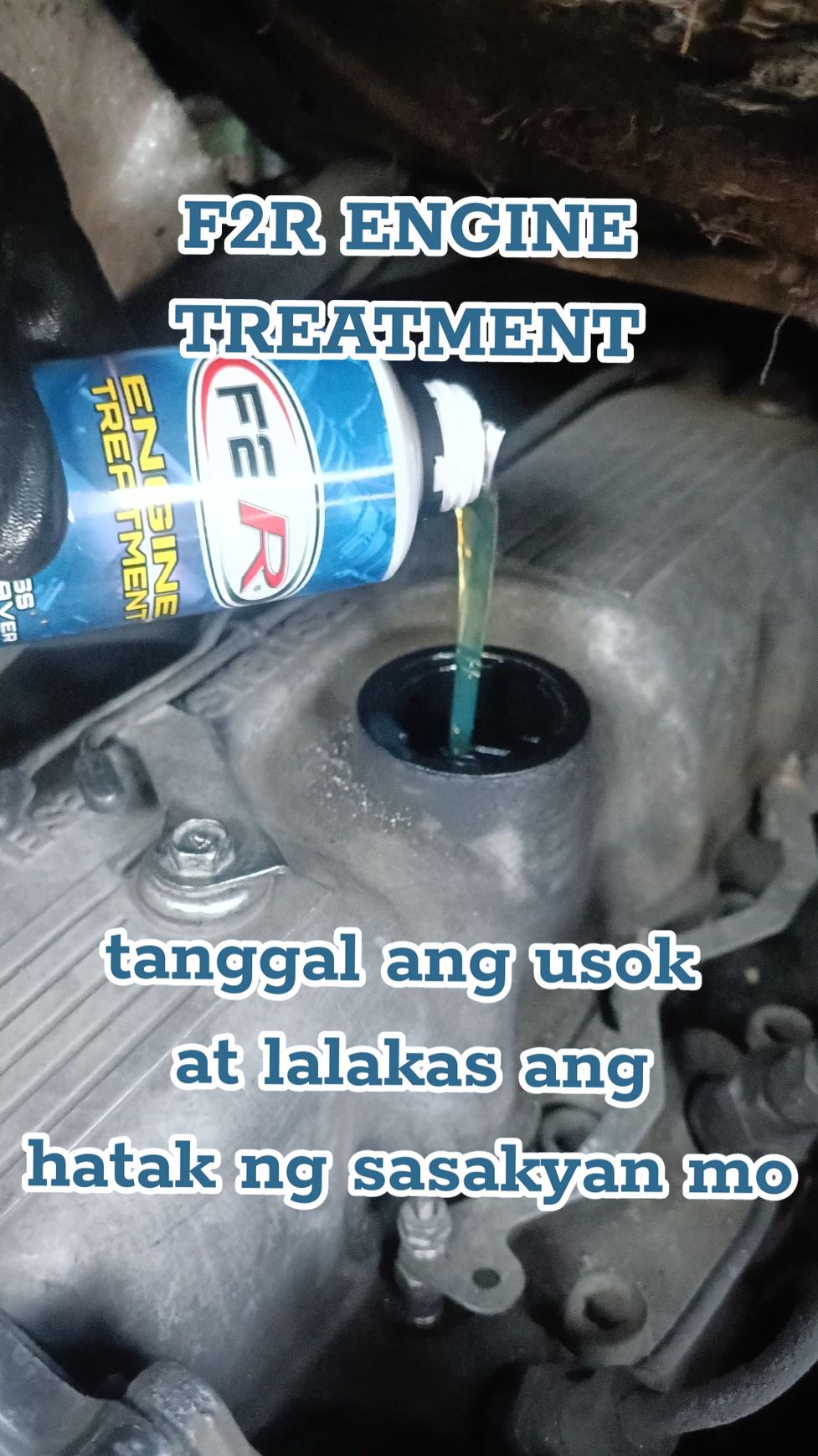 Ayos solve ang problema sa mausok na sasakyan at lumalakas din ang hatak easy 120kmh dati hirap.F2R ENGINE TREATMENT  #f2r #enginetreatment #automotive #vehicle #mechanic #engine #fyp #fypシ #foryou #car #carcare 