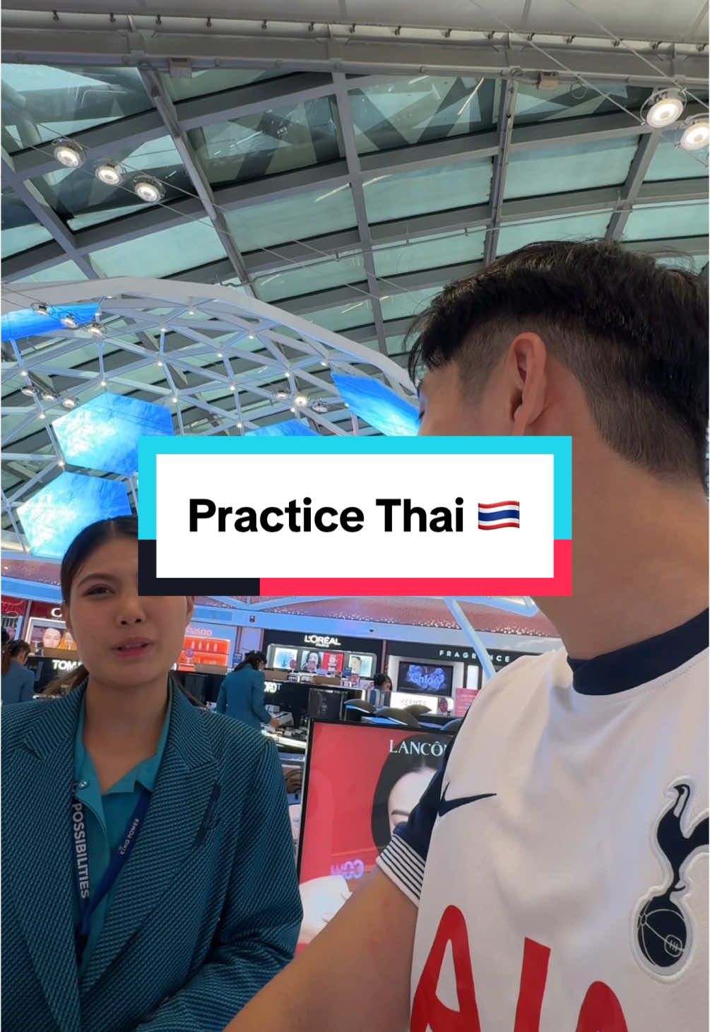 Practicing Thai at the Airport 🇹🇭