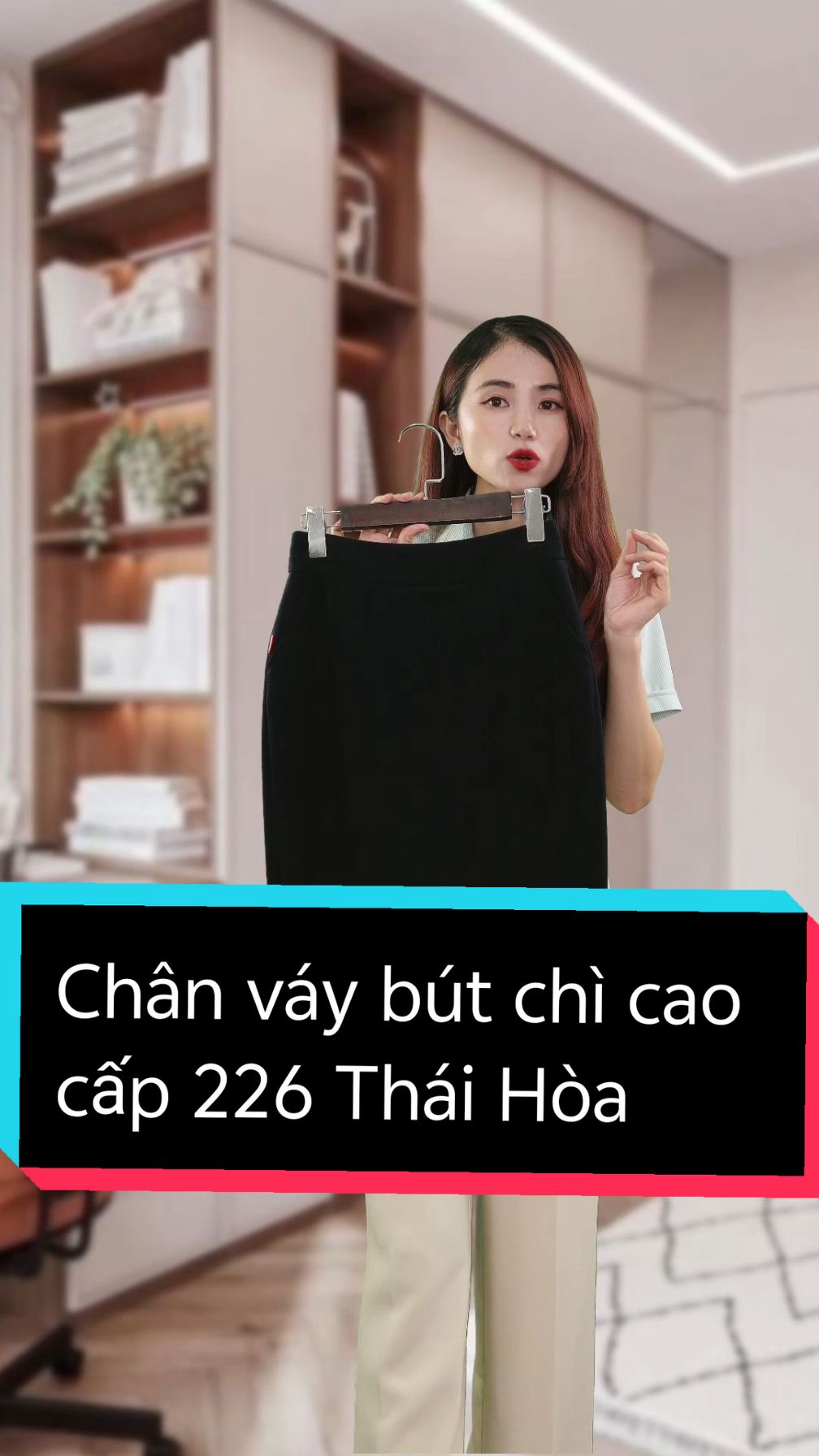 Mẫu chân váy bút chì 226 nhà Thái Hòa có gì? #thaihoajsc #thoitrangthaihoa #chanvay #vaynu #sale #tiktokshopvn 