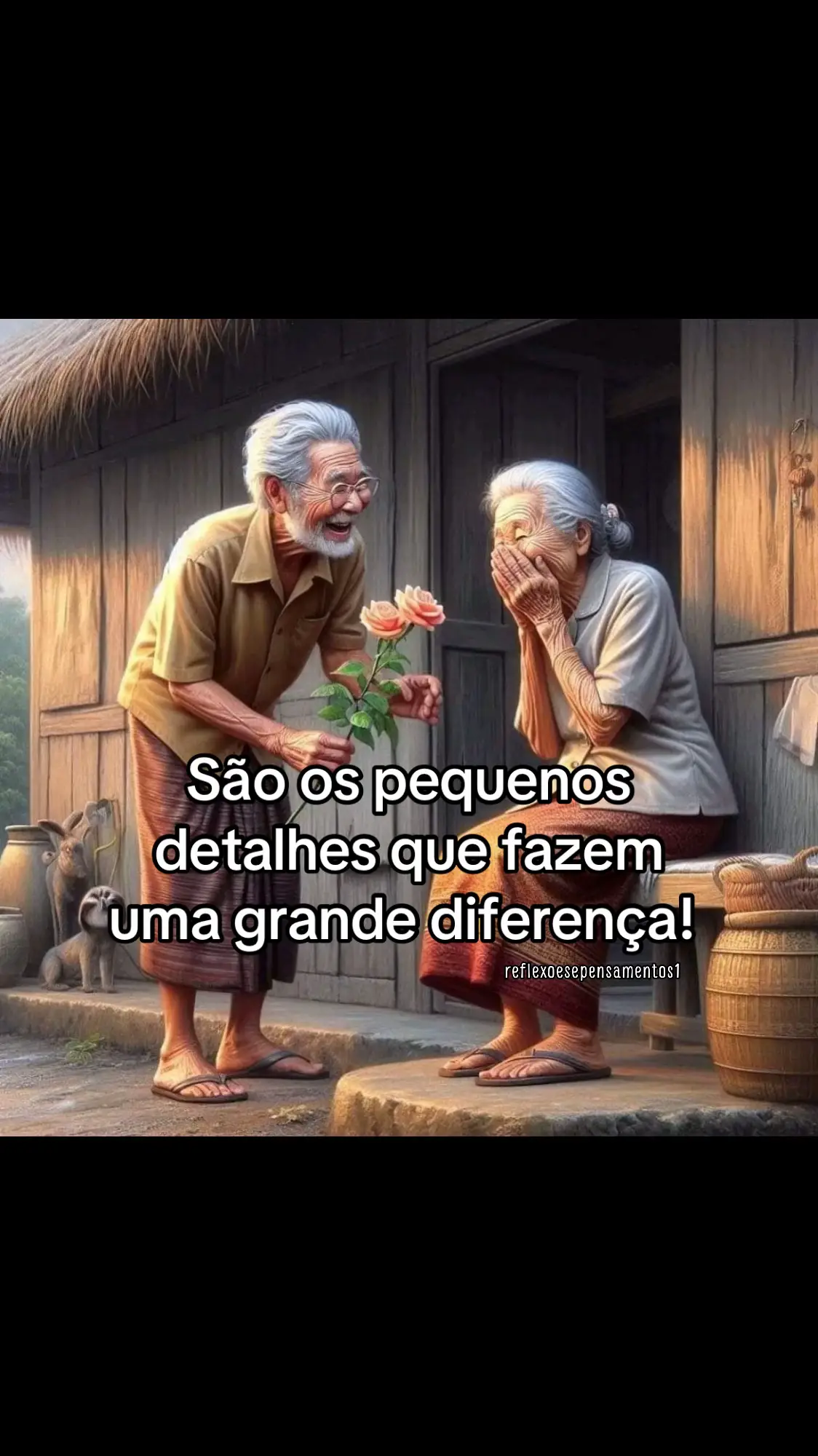 Eles fazem a diferença! Acredite!  #detalhes #casal #reflexaododia #frasesmotivadoras #terapia #viral #fyp  @reflexoesepensamentos1 