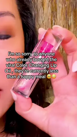 Honestly, it’s SO amazing and it’ll probs sell out again soon! #bossupcosmetics #colorchanginglipoil