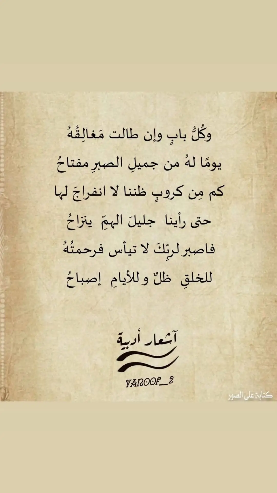 #أبيات_من_الشعر #أدب_عربي #تيك_توك 