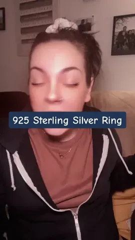 This ring is perfect to wear everyday or for travel ring!  #925sterlingsilver #925sterlingsilverring #travel #christmasgiftideas #TikTokShopBlackFriday #giftideasforher 