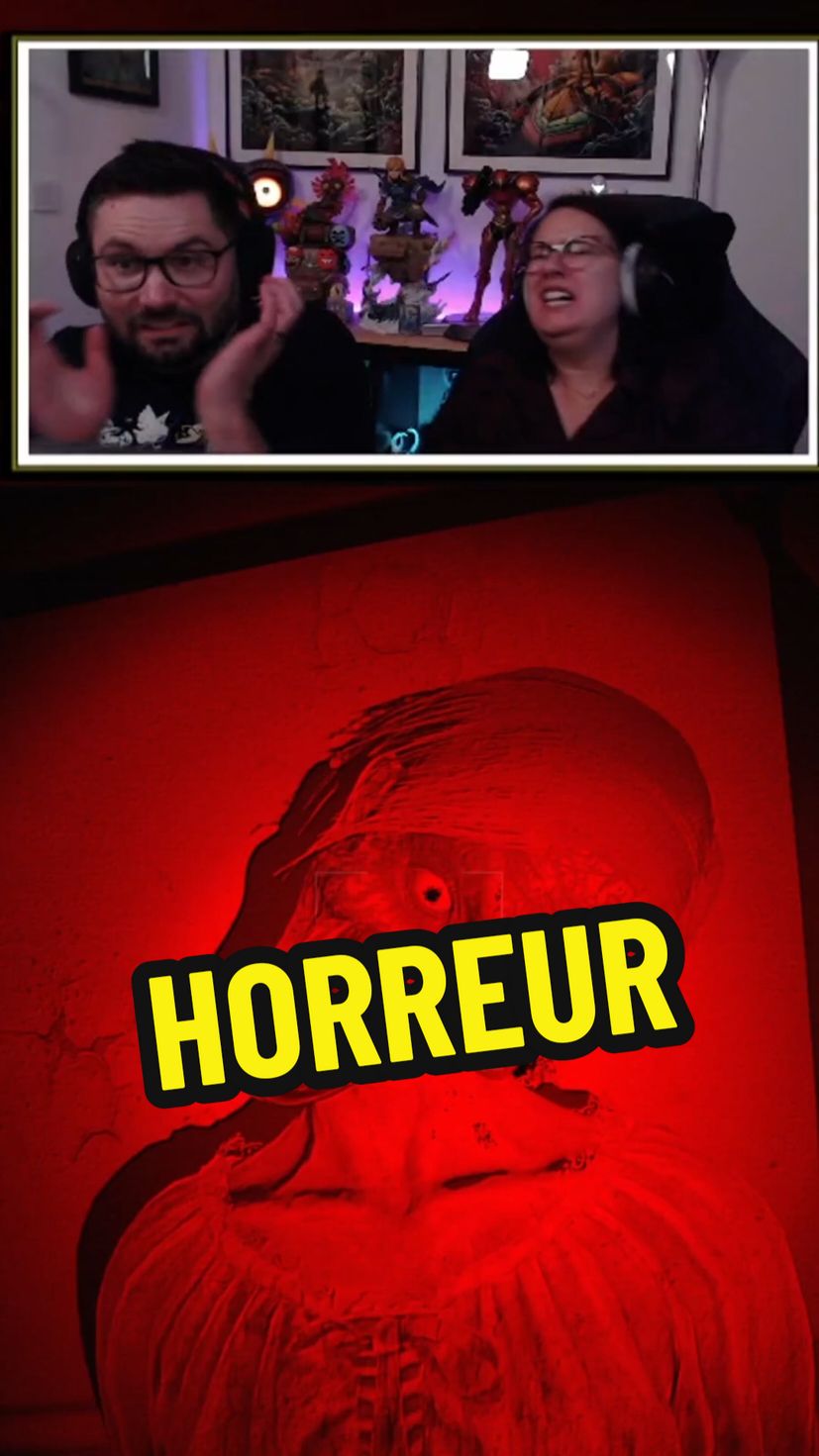 Faut vraiment bien être accroché à ces jeux 😭😭😭 La soirée horreur du samedi, je l'aime pas lol #clips #clipsdetwitch #gaming #horreur #horror #jumpscare #twitch #pourtoi 