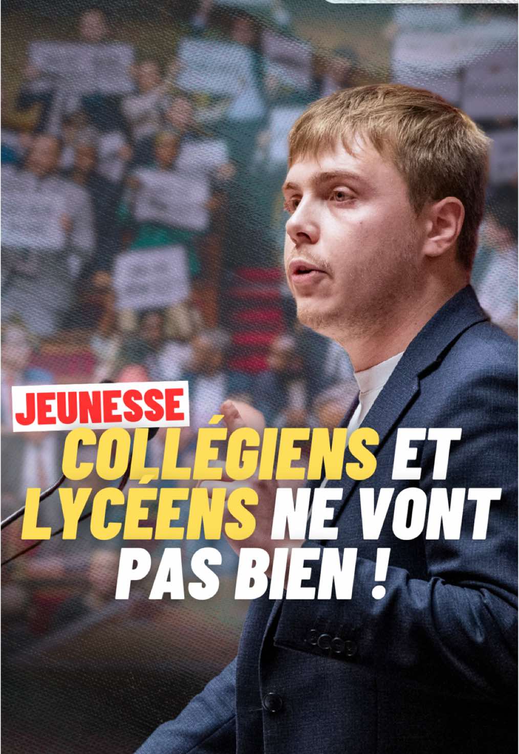 Emplois du temps surchargés des collégiens et lycéens, santé mentale.. je pose ENFIN la question au gouvernement. Écoutez jusqu’au bout elle me répond ! #lyceens #collegiens 