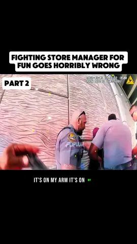 Fighting Store Manager For Fun Goes Horribly Wrong #cops #copsoftiktok #crime #police #usa🇺🇸 #bodycam #fyp #viral_video #news #trump2024 