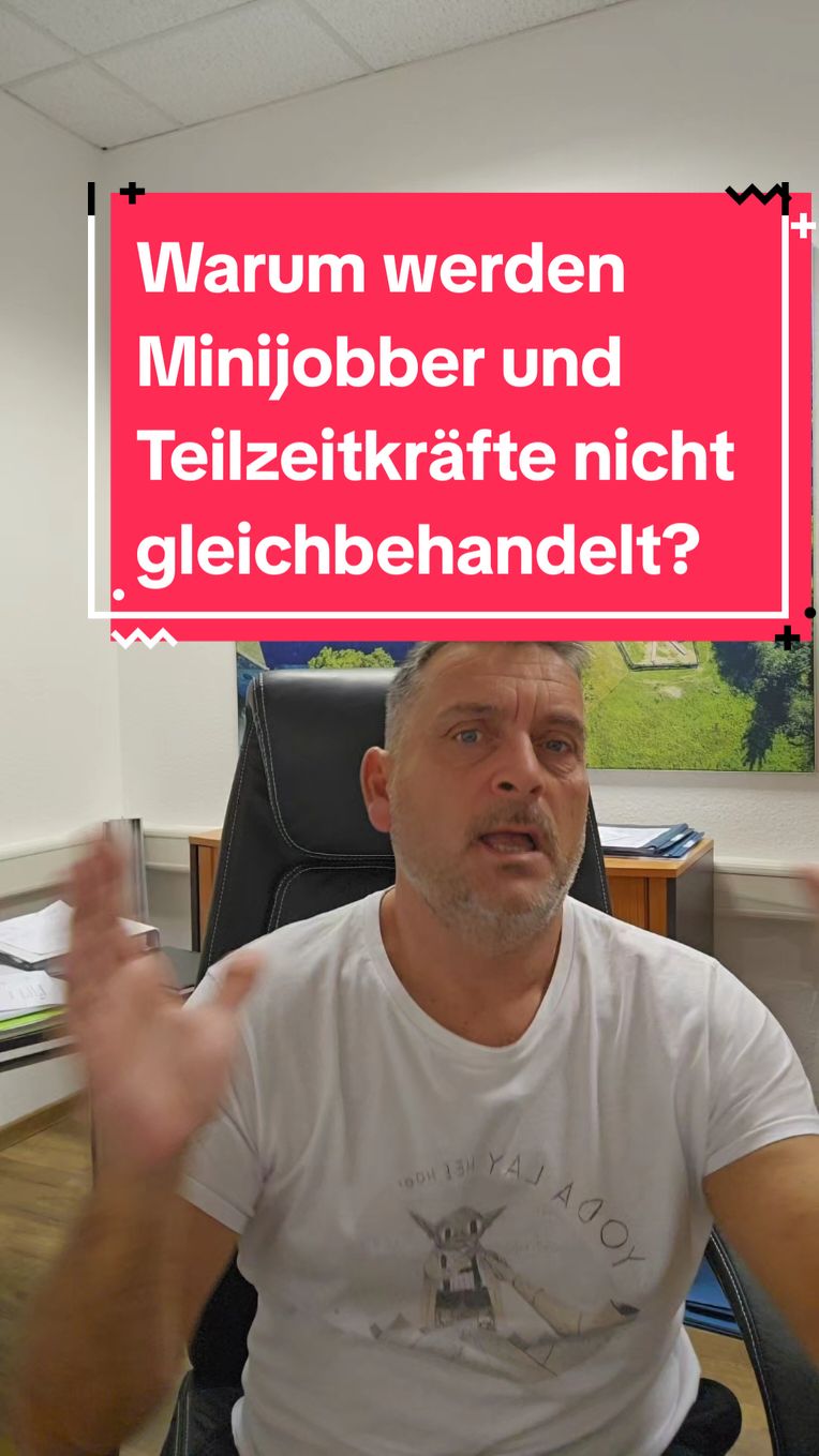 Warum werden Minijobber und Teilzeitkräfte nicht gleichbehandelt ? #minijobber #teilzeitbeschäftigte #kündigungsschutz #anwalt #arbeitsrecht 