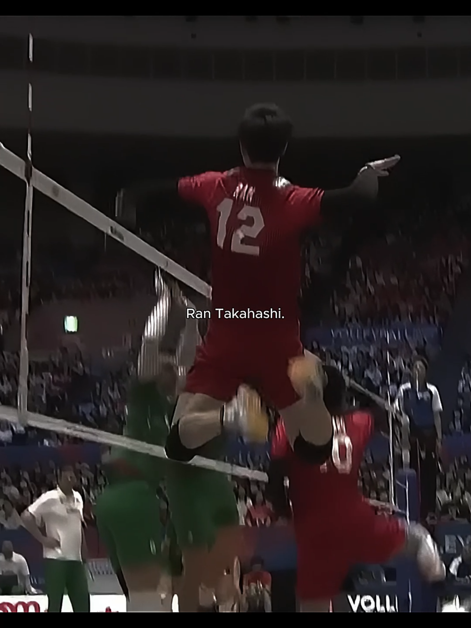 Japans star of hope - Ran Takahashi | Monster of the vertical Jump | #rantakahashi#volleyball | footage credit: powervolleyball, epicvolleyball, titansvolleyball, volleyballworld