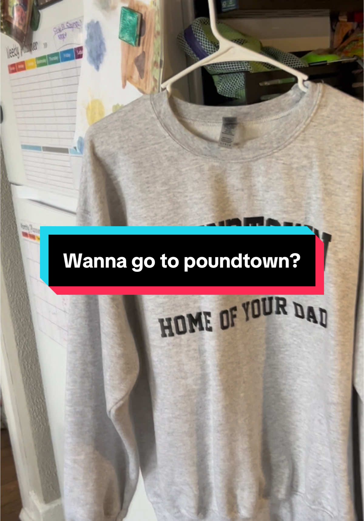 This is the funniest crewneck ever! #poundtown #novelty #funnyshirts #TikTokShop #TikTokShopFallSale #FallDealsForYou #StarCreatorCompetition #TikTokShopBlackFriday #TikTokShopCyberMonday #StarCreator #TiktokShopIgniteProgram #TreasureFinds #TiktokMadeMeBuyIt #GiftIdeas #holidayhaul #noveltygifts 