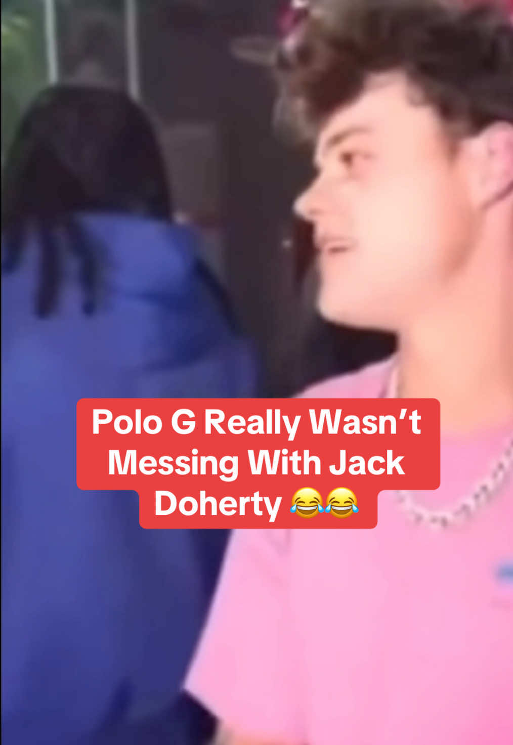 Polo G Really Wasn’t Messing With Jack Doherty 😂😂#fyp #polog #jackdoherty #rap #hiphop