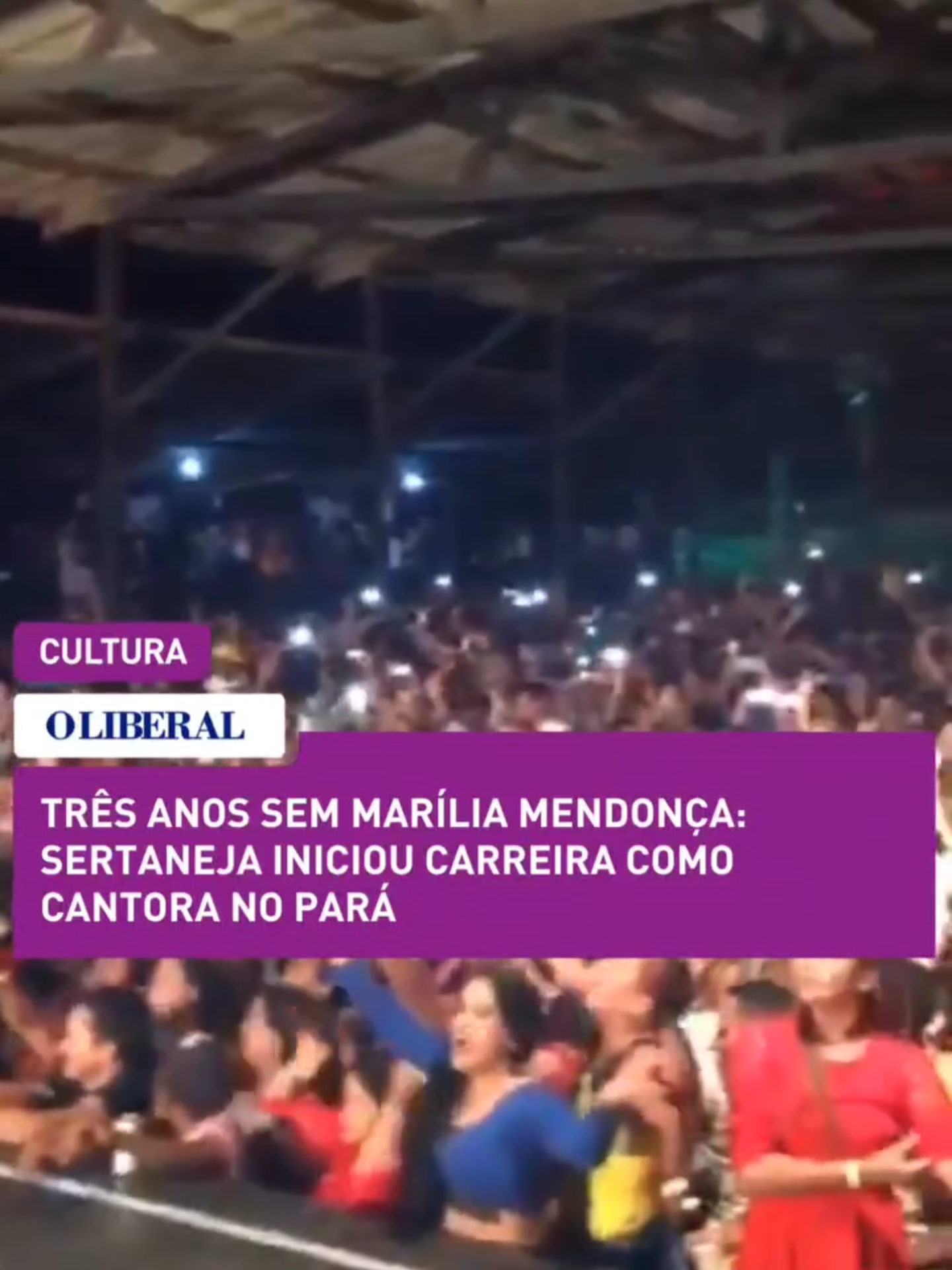 PRA SEMPRE RAINHA Neste dia 05 de novembro de 2024, completa 3 anos da morte da cantora e compositora Marília Mendonça. Em 2021, o avião da cantora caiu próximo ao Aeroporto de Caratinga, no interior de Minas Gerais, quando ela tinha 26 anos. Desde a sua partida, a artista nunca foi esquecida pelos amantes da música brasileira. Com DVD gravado em Belém e feats com artistas regionais, Marília Mendonça tinha uma relação íntima com o Pará e os fãs locais. A estreia da artista como cantora ocorreu no Estado. Aos 20 anos, Marília Mendonça se apresentava em Itaituba, no sudoeste do Pará. O show foi na “Karrapixo Show” e contou com a presença de pouco mais de 5 mil pessoas. “Ontem foi assim!!! Muuuuito obrigado Itaituba - PA! Me apaixonei por vcs”, escreveu a cantora nas redes sociais, na ocasião. Saiba mais em oliberal.com 📝 Bruna Dias / O Liberal 📷 Reprodução | X #musica #mariliamendonca #oliberal #amazoniajornal